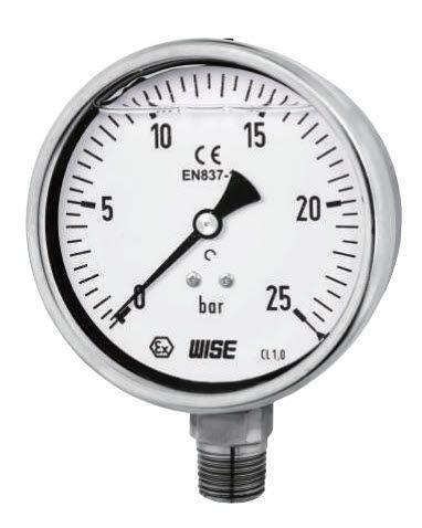 Đồng hồ đo áp suất Wise P258