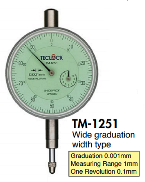 Đồng hồ so Teclock TM-1251
