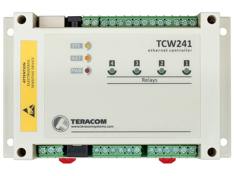 Thiết bị giám sát từ xa Teracom-Mô-đun Ethernet IO TCW241